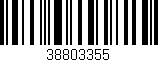 Código de barras (EAN, GTIN, SKU, ISBN): '38803355'