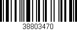 Código de barras (EAN, GTIN, SKU, ISBN): '38803470'