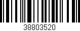 Código de barras (EAN, GTIN, SKU, ISBN): '38803520'