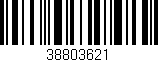 Código de barras (EAN, GTIN, SKU, ISBN): '38803621'