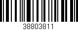 Código de barras (EAN, GTIN, SKU, ISBN): '38803811'