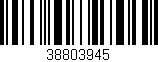 Código de barras (EAN, GTIN, SKU, ISBN): '38803945'