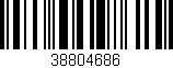 Código de barras (EAN, GTIN, SKU, ISBN): '38804686'