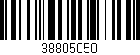 Código de barras (EAN, GTIN, SKU, ISBN): '38805050'