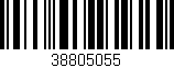 Código de barras (EAN, GTIN, SKU, ISBN): '38805055'