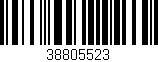Código de barras (EAN, GTIN, SKU, ISBN): '38805523'