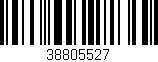 Código de barras (EAN, GTIN, SKU, ISBN): '38805527'