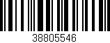 Código de barras (EAN, GTIN, SKU, ISBN): '38805546'