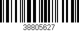 Código de barras (EAN, GTIN, SKU, ISBN): '38805627'
