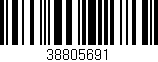 Código de barras (EAN, GTIN, SKU, ISBN): '38805691'