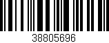 Código de barras (EAN, GTIN, SKU, ISBN): '38805696'