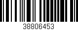 Código de barras (EAN, GTIN, SKU, ISBN): '38806453'