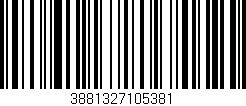 Código de barras (EAN, GTIN, SKU, ISBN): '3881327105381'