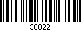 Código de barras (EAN, GTIN, SKU, ISBN): '38822'
