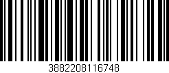 Código de barras (EAN, GTIN, SKU, ISBN): '3882208116748'