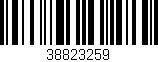Código de barras (EAN, GTIN, SKU, ISBN): '38823259'