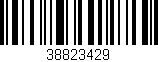 Código de barras (EAN, GTIN, SKU, ISBN): '38823429'