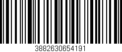 Código de barras (EAN, GTIN, SKU, ISBN): '3882630654191'