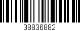 Código de barras (EAN, GTIN, SKU, ISBN): '38836882'
