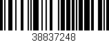 Código de barras (EAN, GTIN, SKU, ISBN): '38837248'