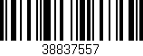 Código de barras (EAN, GTIN, SKU, ISBN): '38837557'