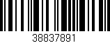 Código de barras (EAN, GTIN, SKU, ISBN): '38837891'