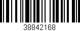 Código de barras (EAN, GTIN, SKU, ISBN): '38842168'