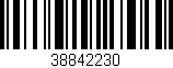 Código de barras (EAN, GTIN, SKU, ISBN): '38842230'