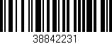 Código de barras (EAN, GTIN, SKU, ISBN): '38842231'