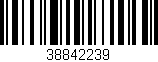 Código de barras (EAN, GTIN, SKU, ISBN): '38842239'