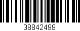 Código de barras (EAN, GTIN, SKU, ISBN): '38842499'