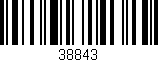 Código de barras (EAN, GTIN, SKU, ISBN): '38843'