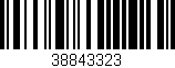 Código de barras (EAN, GTIN, SKU, ISBN): '38843323'