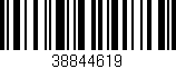 Código de barras (EAN, GTIN, SKU, ISBN): '38844619'