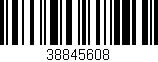 Código de barras (EAN, GTIN, SKU, ISBN): '38845608'