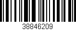 Código de barras (EAN, GTIN, SKU, ISBN): '38846209'