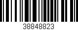Código de barras (EAN, GTIN, SKU, ISBN): '38848823'
