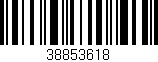 Código de barras (EAN, GTIN, SKU, ISBN): '38853618'
