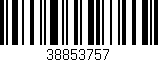 Código de barras (EAN, GTIN, SKU, ISBN): '38853757'