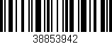 Código de barras (EAN, GTIN, SKU, ISBN): '38853942'