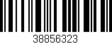 Código de barras (EAN, GTIN, SKU, ISBN): '38856323'