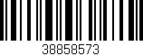 Código de barras (EAN, GTIN, SKU, ISBN): '38858573'