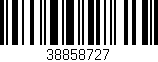 Código de barras (EAN, GTIN, SKU, ISBN): '38858727'