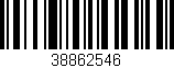 Código de barras (EAN, GTIN, SKU, ISBN): '38862546'