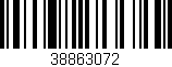 Código de barras (EAN, GTIN, SKU, ISBN): '38863072'