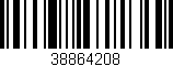Código de barras (EAN, GTIN, SKU, ISBN): '38864208'