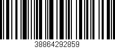 Código de barras (EAN, GTIN, SKU, ISBN): '38864292859'
