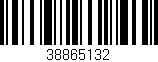 Código de barras (EAN, GTIN, SKU, ISBN): '38865132'