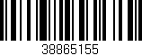 Código de barras (EAN, GTIN, SKU, ISBN): '38865155'