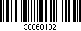 Código de barras (EAN, GTIN, SKU, ISBN): '38868132'